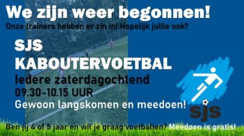 Kabouters Opgelet! Voetballen Bij SJS?