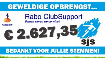 Geweldige Opbrengst Rabo Clubsupport