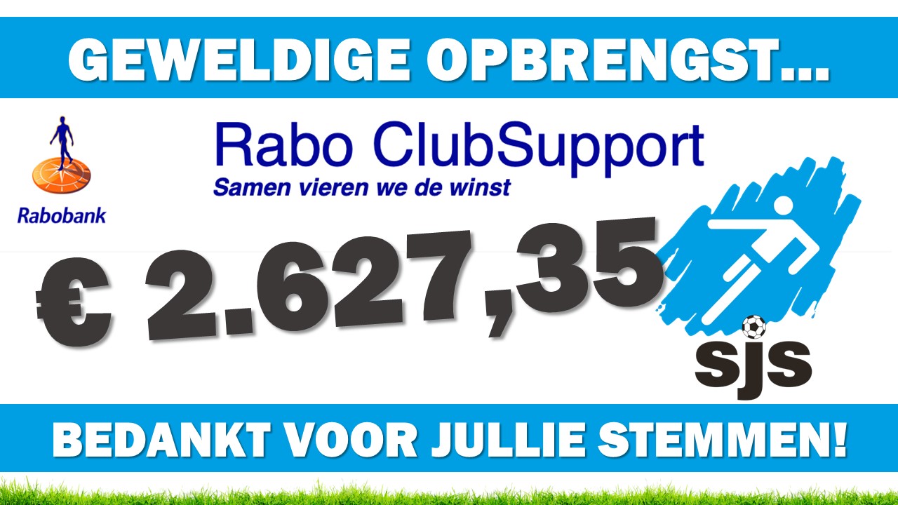 Rabo Clubsupport 2024 Opbrengst