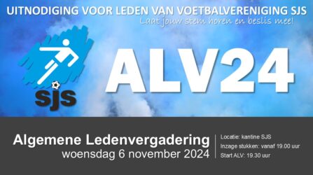 Agenda ALV Woensdag 6 November 2024